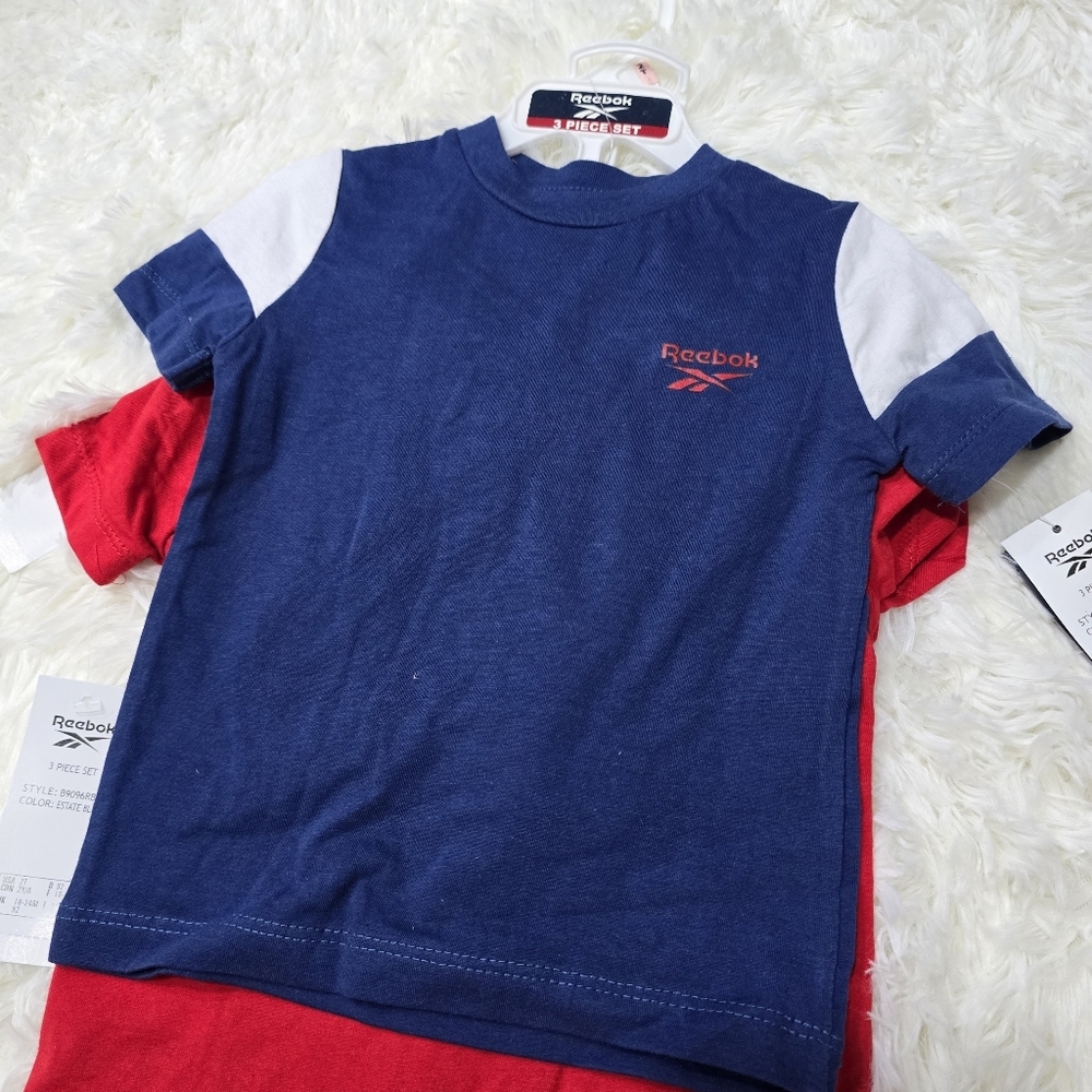 Reebok 2t boys 3 piece set nwt - Picture 2 of 4
